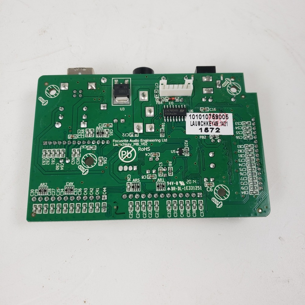 Novation Launchkey49 MK3 PCB Motherboard Launchkey_MB_V02 Replacement Part